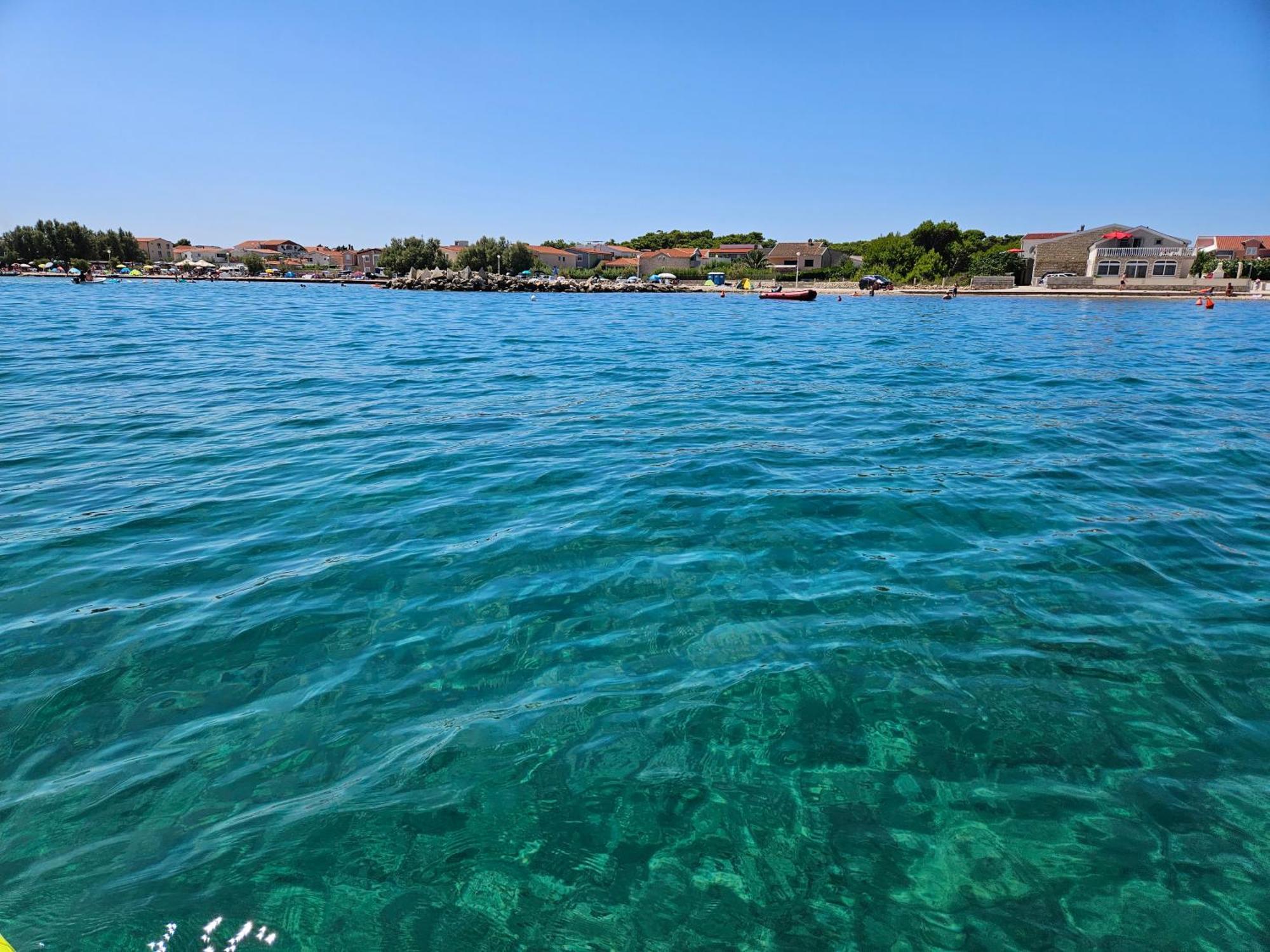 Familien Ferienhaus Vir Croatia 150M Strand Restaurant Einkaufen Exterior photo